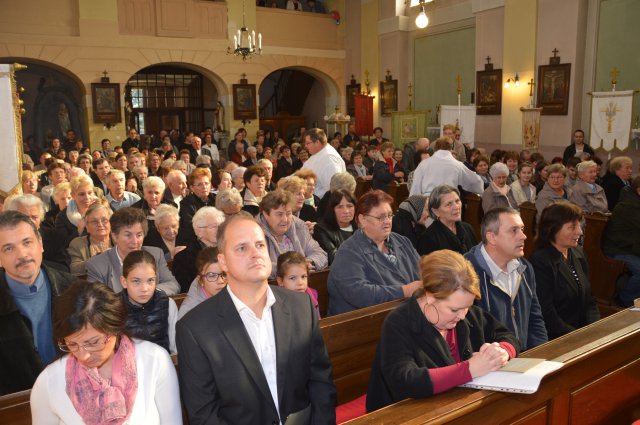 Ráduly Ferenc vasárnapi búcsúmise